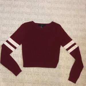 Cropped Red Sweater